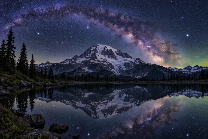 雪山星河