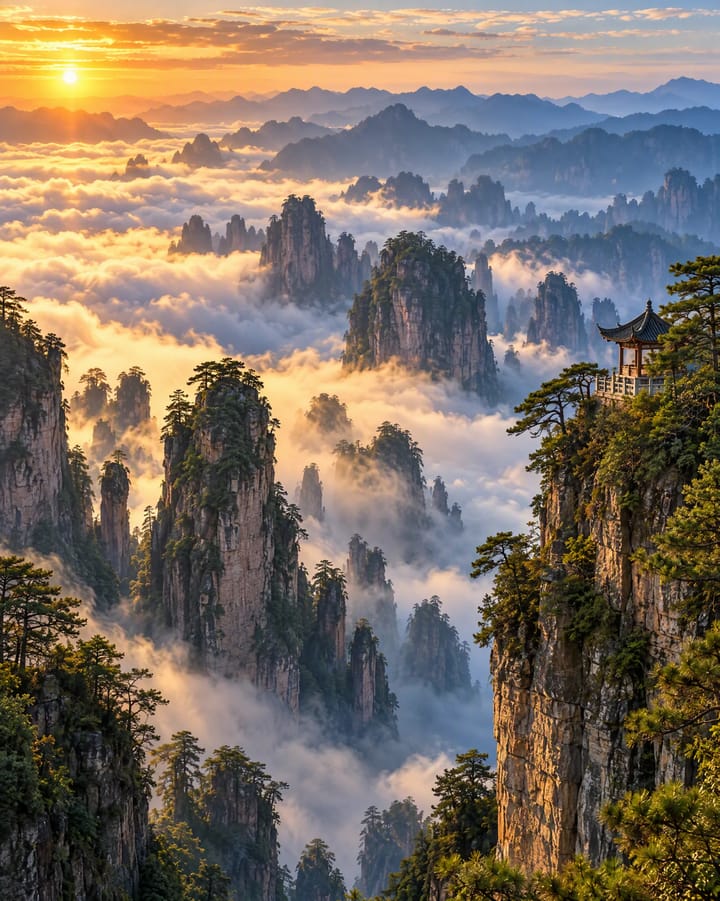 云海石林