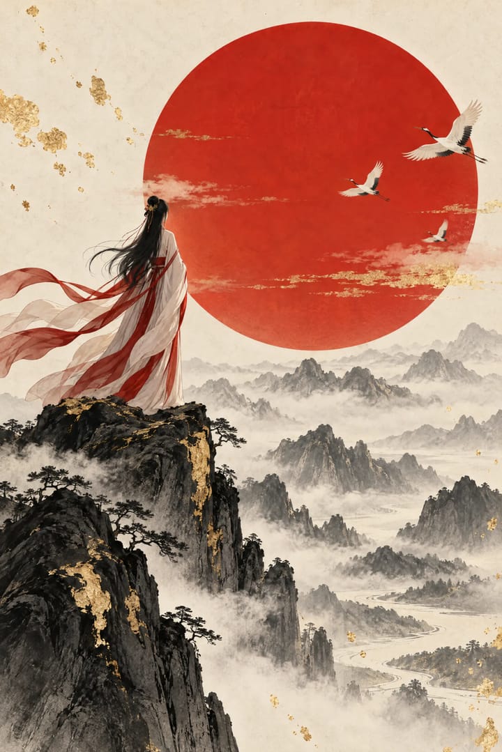 新中式水墨海报